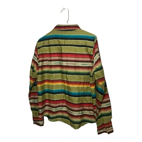 Tasha Polizzi striped western shirt XL NWOT - Picture 2 of 3